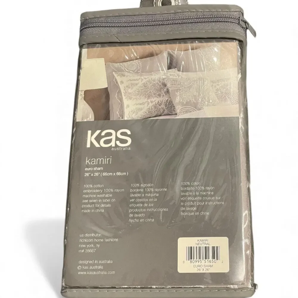 Kas Australia Kamiri Euro Sham 26
